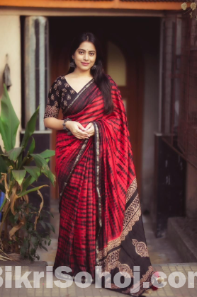 চান্দুরি সিল্ক শাড়ি